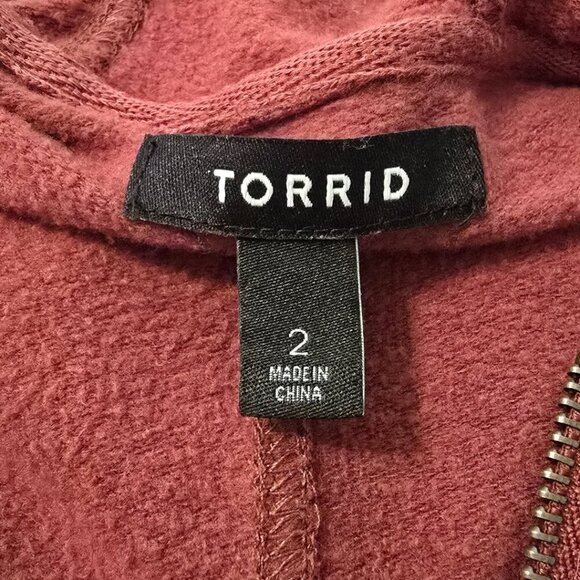 Torrid Rust Utility Jacket with Hood - Picture 8 of 11